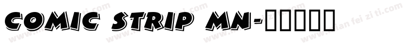 Comic Strip MN字体转换